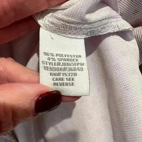 NWT JB Holt Men’s Standard Performance Button Up Shirt- Red- Size Small - Picture 6 of 7